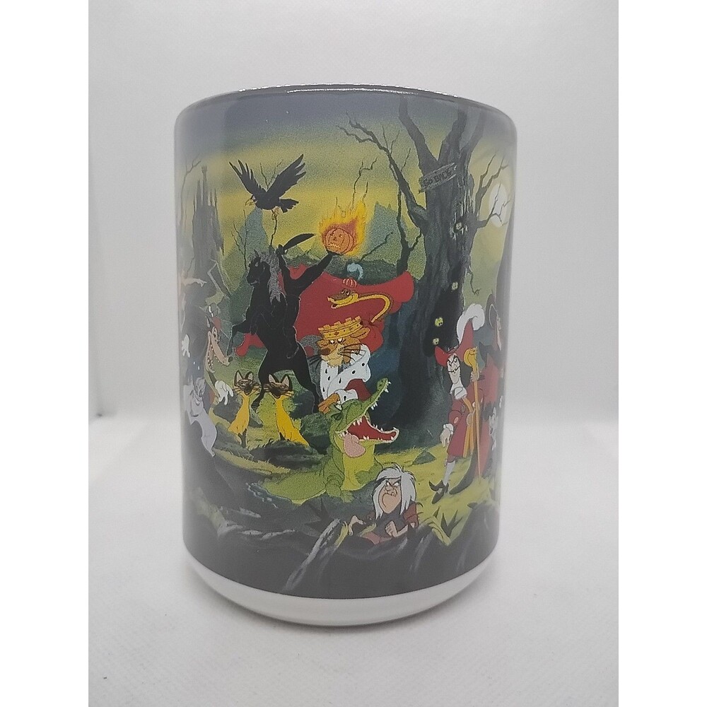 Walt Disney World Villains Large Mug Cruella de Vil Pain Panic Ursula Vintage
